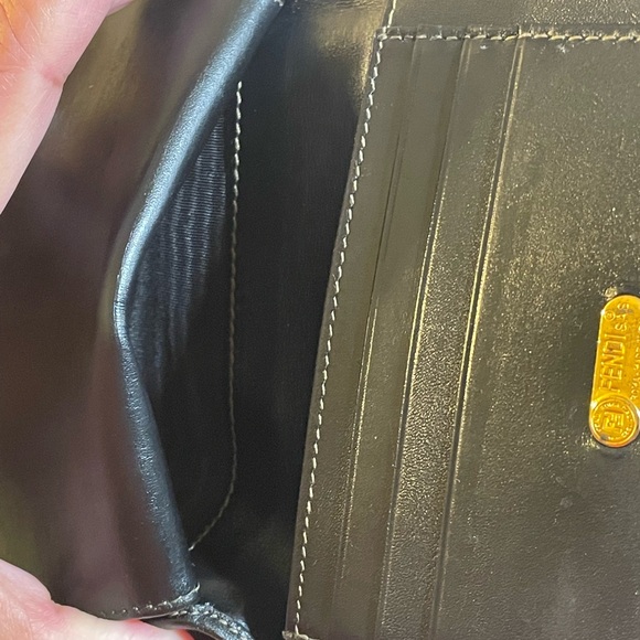 FENDI PEQUIN BIFOLD WALLET - Picture 8 of 8